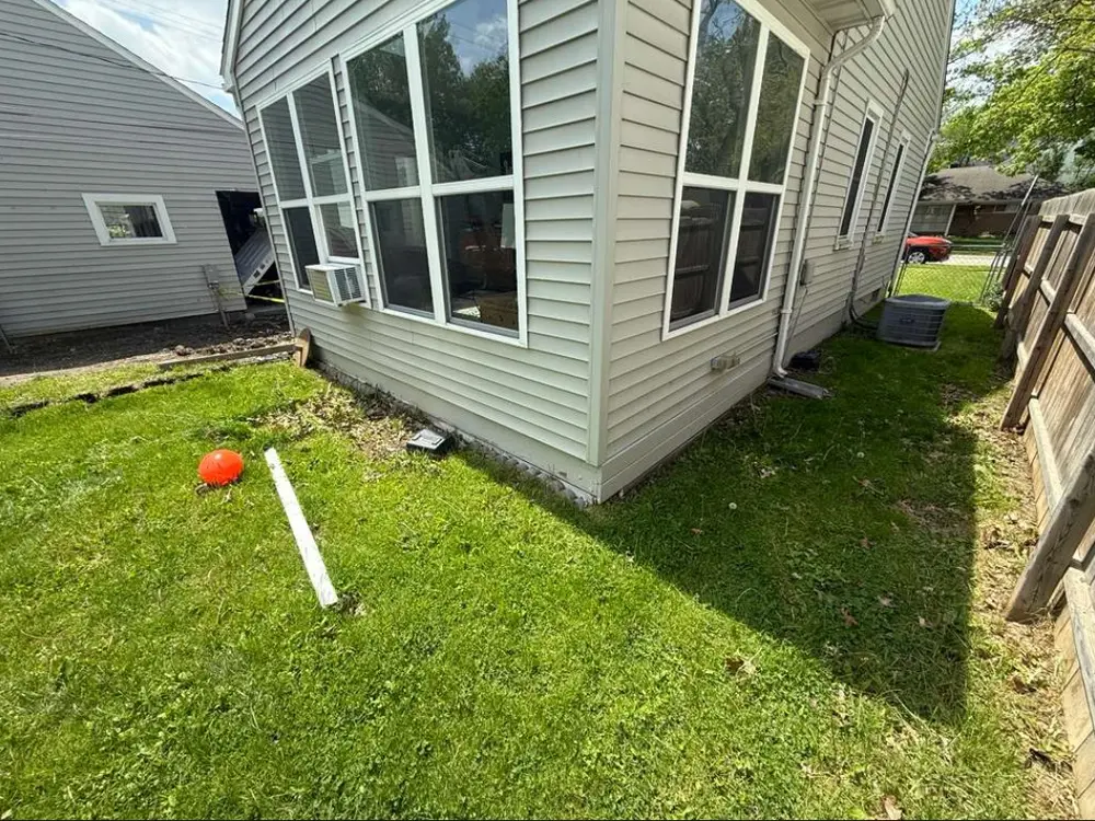 Reinforced concrete foundation construction in Michigan